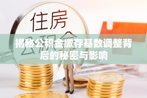 奎文揭秘公积金缴存基数调整背后的秘密与影响