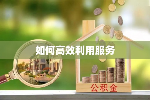 奎文如何高效利用服务
