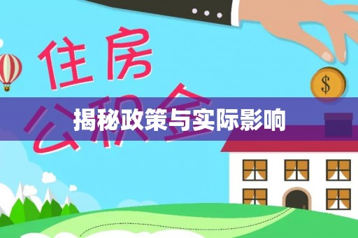奎文揭秘政策与实际影响