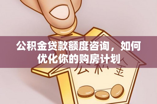 奎文公积金贷款额度咨询，如何优化你的购房计划