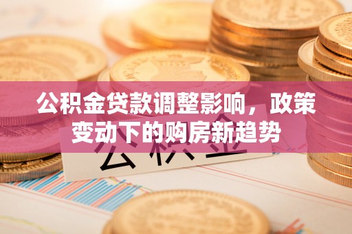 奎文公积金贷款调整影响，政策变动下的购房新趋势