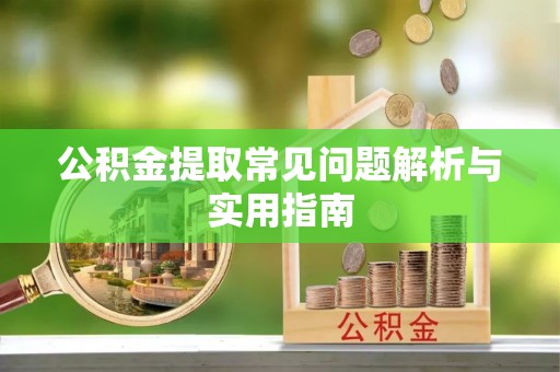 奎文公积金提取常见问题解析与实用指南
