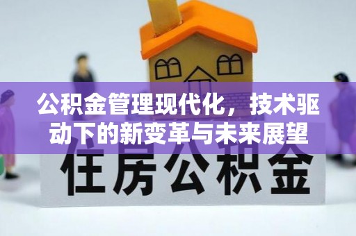 奎文公积金管理现代化，技术驱动下的新变革与未来展望