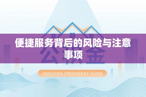 奎文便捷服务背后的风险与注意事项